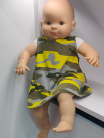 Babykleedje/overgooiertje omkeerbaar  "Camouflage"