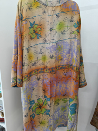 Kimono - 100% zijde - omkeerbaar ( nr31) lengte 100cm