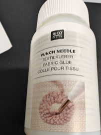 Stoflijm - Punch needle textiellijm en borduurlijm- Rico 130 gram