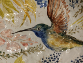 Schaal  "Colibri" - handgeschilderd