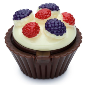 Mini Cupcake lipgloss - "bleuberry & raspberry"
