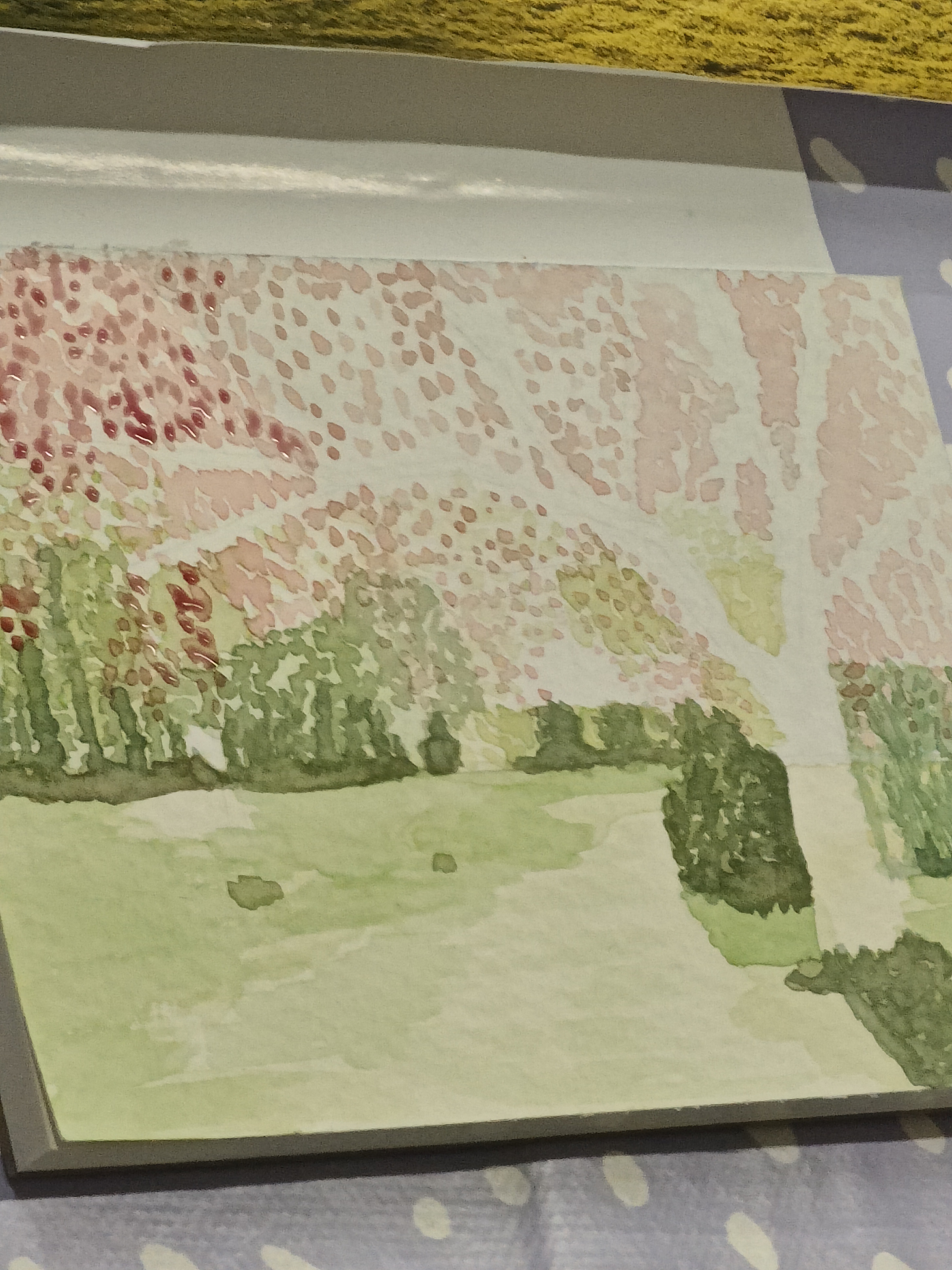 Aquarel thema namiddag  "(Kerst)kaartjes" donderdag  13 november van 14 tot 17 uur
