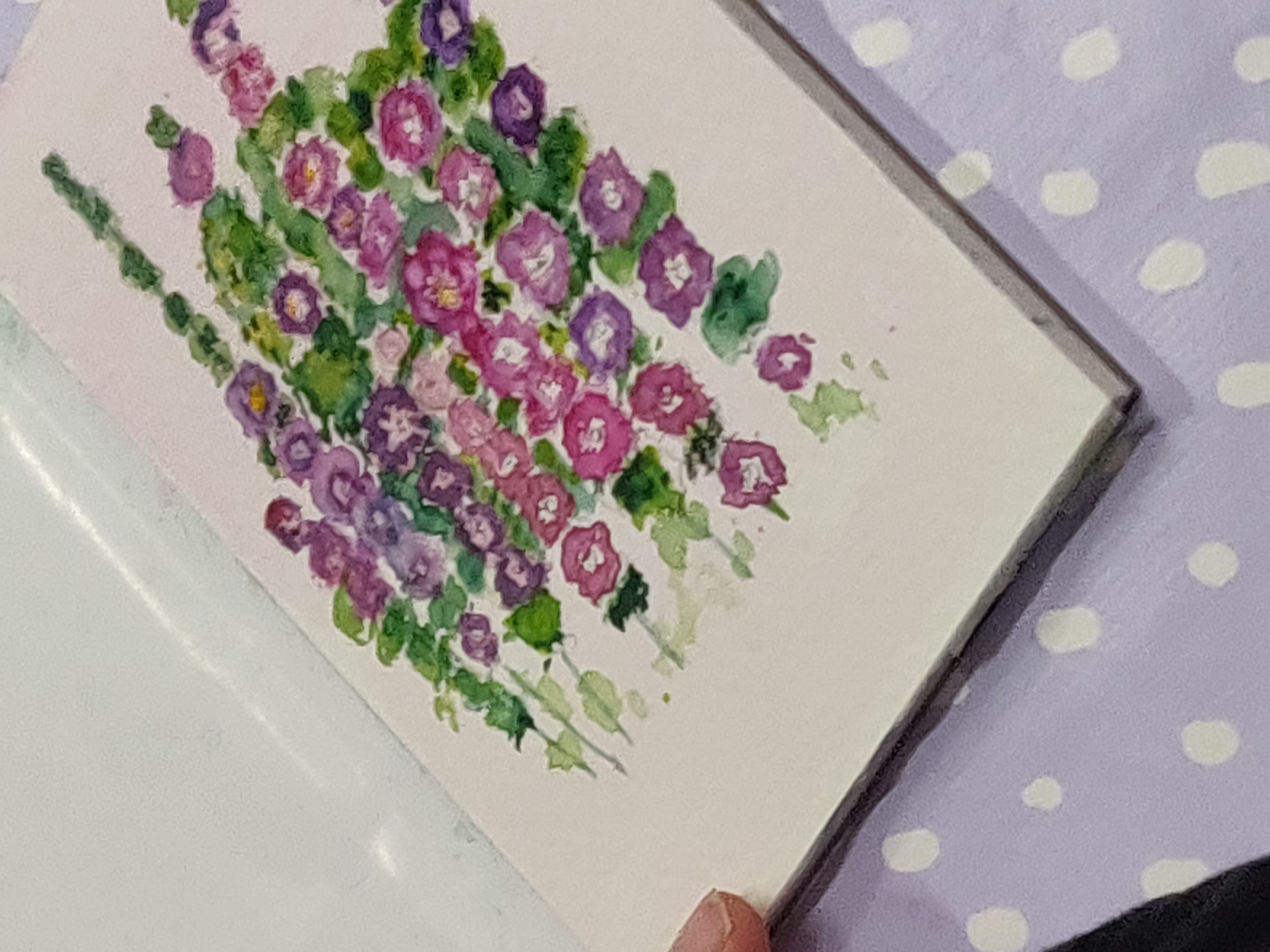 Aquarel thema namiddag  "bloemen schilderen" donderdag  6 november van 14 tot 17 uur