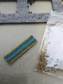 Armband maken met Japanse Miyuki kraaltjes voor beginners maandag 22 september van 18:30 tot 21 uur - Materiaal inbegrepen, all in prijs.