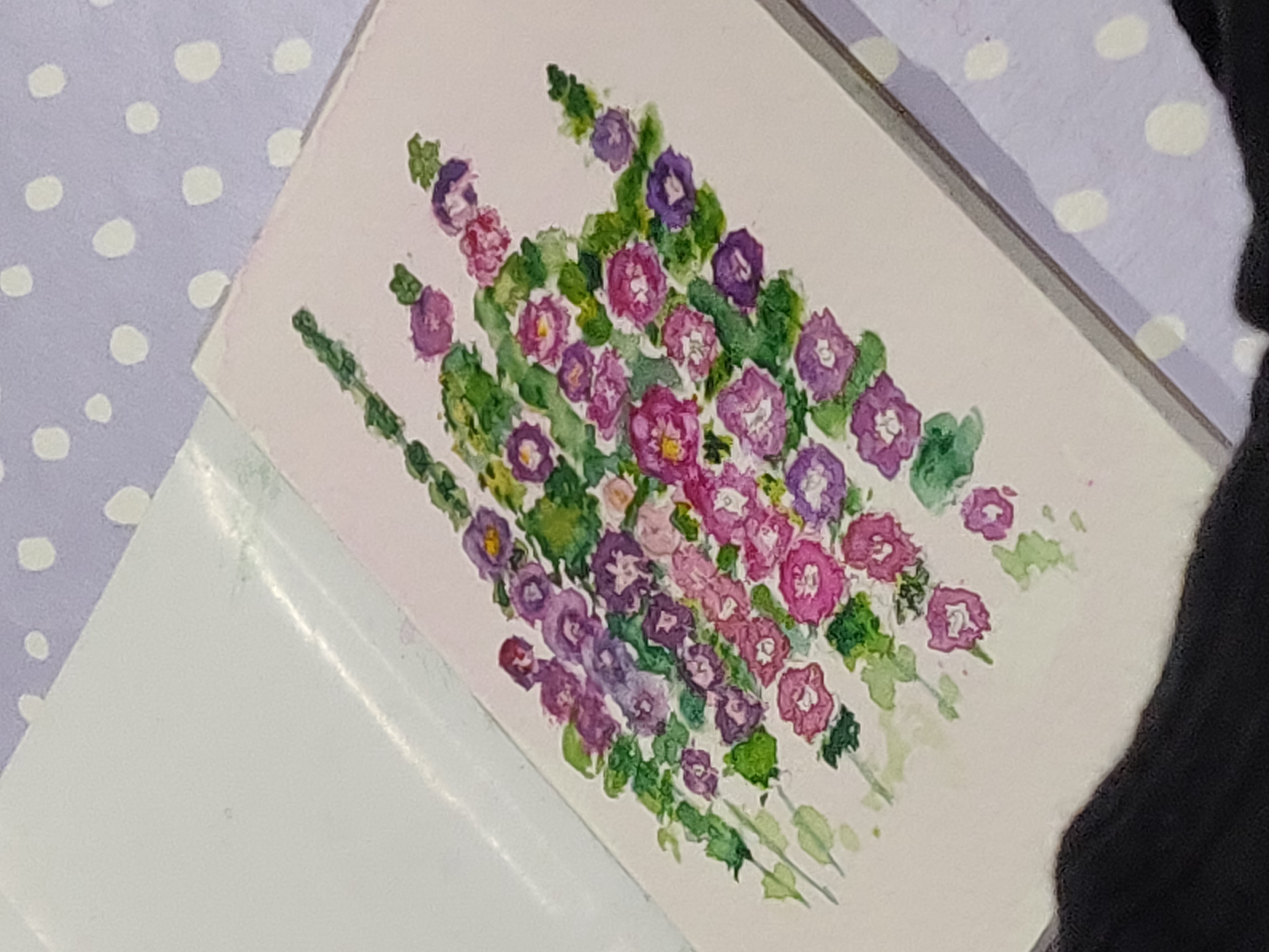 Aquarel thema namiddag  "(Kerst)kaartjes" donderdag  13 november van 14 tot 17 uur