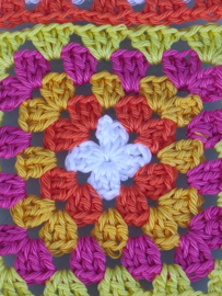 Workshop Granny Squares haken met 5 verschillende kleuren - woensdag 23 oktober van 14 tot 17 uur