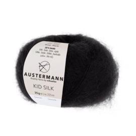 Austermann - Kid Silk - 25 gram - black - 02