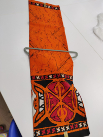 Afrikaanse Batik - Orange Sparkle