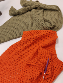 Workshop omslagdoek haken - donderdag 29 augustus van 18:30 tot 21 uur