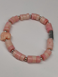 Armband "pink elephant partial"