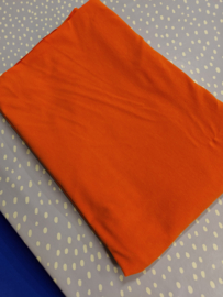 004 Oranje katoen jersey 1,50 breed en 1,50 meter lang
