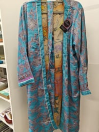 Kimono - 100% zijde - omkeerbaar ( nr31) lengte 100cm