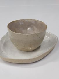 Workshop  2 kopjes en 2 schoteltjes in keramiek -donderdag 17 december van 19 tot 21:30 uur