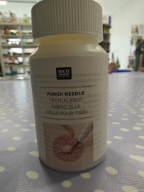 Stoflijm - Punch needle textiellijm en borduurlijm- Rico 130 gram