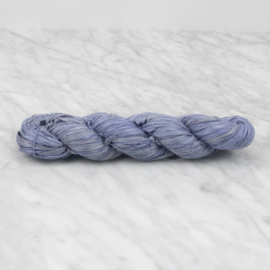 Recycled sari silk ribbon - orchid mist - 100 gram