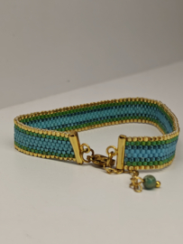 Armband maken met Japanse Miyuki kraaltjes voor beginners maandag 22 september van 18:30 tot 21 uur - Materiaal inbegrepen, all in prijs.