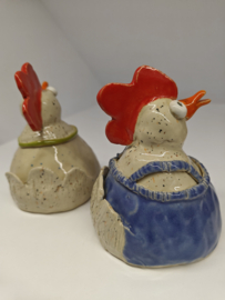 2 KIPPETJES maken in keramiek -deel 1 -   ruwbak zonder glazuur dinsdag 21 oktober van 18:30 tot 21 uur