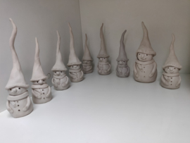 Kerstkabouters maken in keramiek deel 1  -  donderdag 18 september van 18:30 tot 21 uur - In Lint