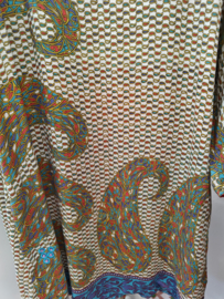 Kimono - 100% zijde - omkeerbaar ( nr37) lengte 100cm