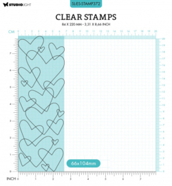 SL-372 Clear Stamp Hearts