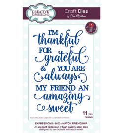 Craft Die "Friendship"