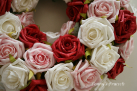 Steekschuimkrans voor droogbloemen 20 cm