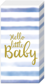 Z0586b Hello Little Baby (blauw)