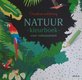 Natuur kleurboek voor volwassenen