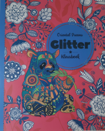 Glitter kleurboek "Oriental dreams"