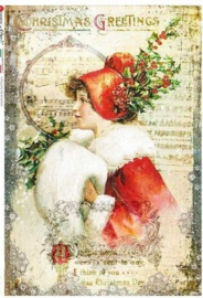 CHR-0336  Kerst dame