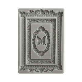 Sunflower art silicone mould FRAME (A6)