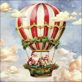 8468 Santa's air balloon