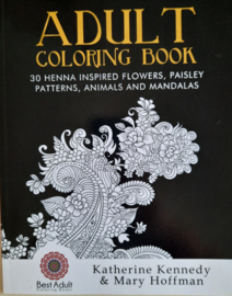 Adult coloring book