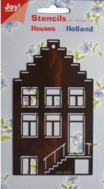Joy! Craft stencil Houses of Holland