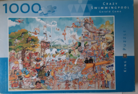 Gerold Como puzzel, Crazy Swimmingpool (1000) art. 002
