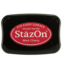 StazOn inktkussen Black Cherry