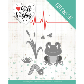Well Wishes - Smiling frog (JAD10094)