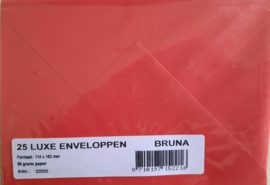 Enveloppen 11x rood (div011)