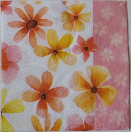 4546 bloemen pastel