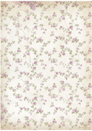 Set Rijstpapier/ricepaper lavender (DFSA4XLV)