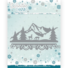 Winter Charm - Landscape border (JAD10143)