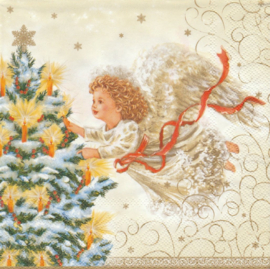 2558a Engeltje en kerstboom