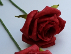 KB026 Foam roos 5 cm rood (per stuk)