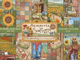 Stamperia : Sunflower art