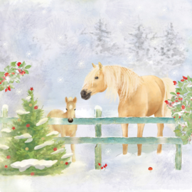 7292 Christmas Horses