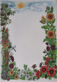 Vellum : Bloemen (art.nr V402)