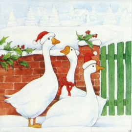 7694 Christmas Geese