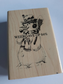 Stempel "sneeuwpop"