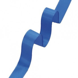 Helder blauw satijnlint per meter (8 mm) (art.L006/1207048)
