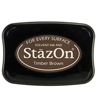 StazOn Timber brown (donker bruin)